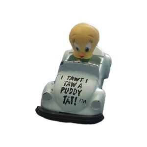 Vintage Ertl Looney Tunes Tweety Bird WB 1988 Diecast Car Loose Made in USA